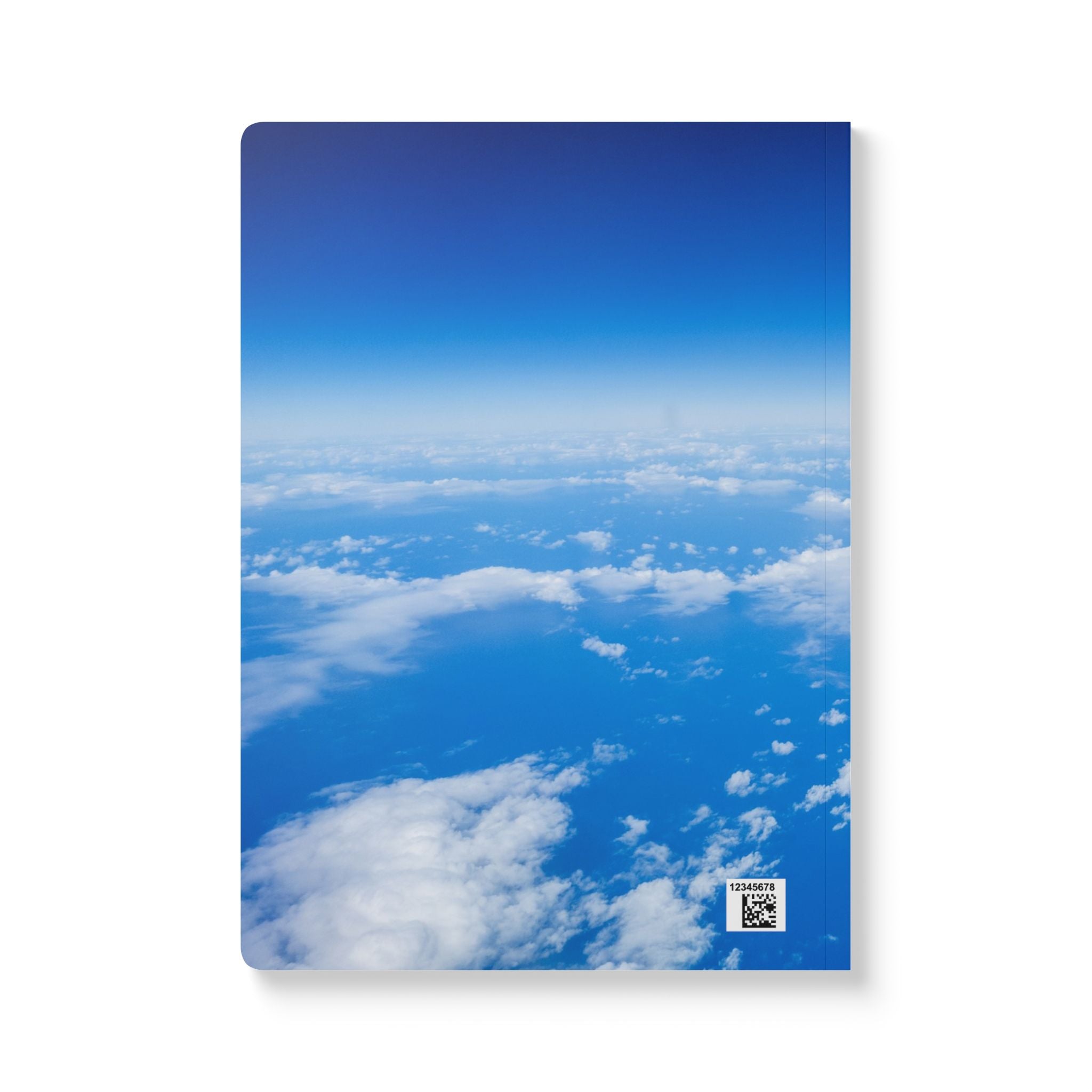 Wellness Reflection Journal – Above the Blue – Softcover – Mindful Writing Notebook for Personal Growth & Daily Reflection