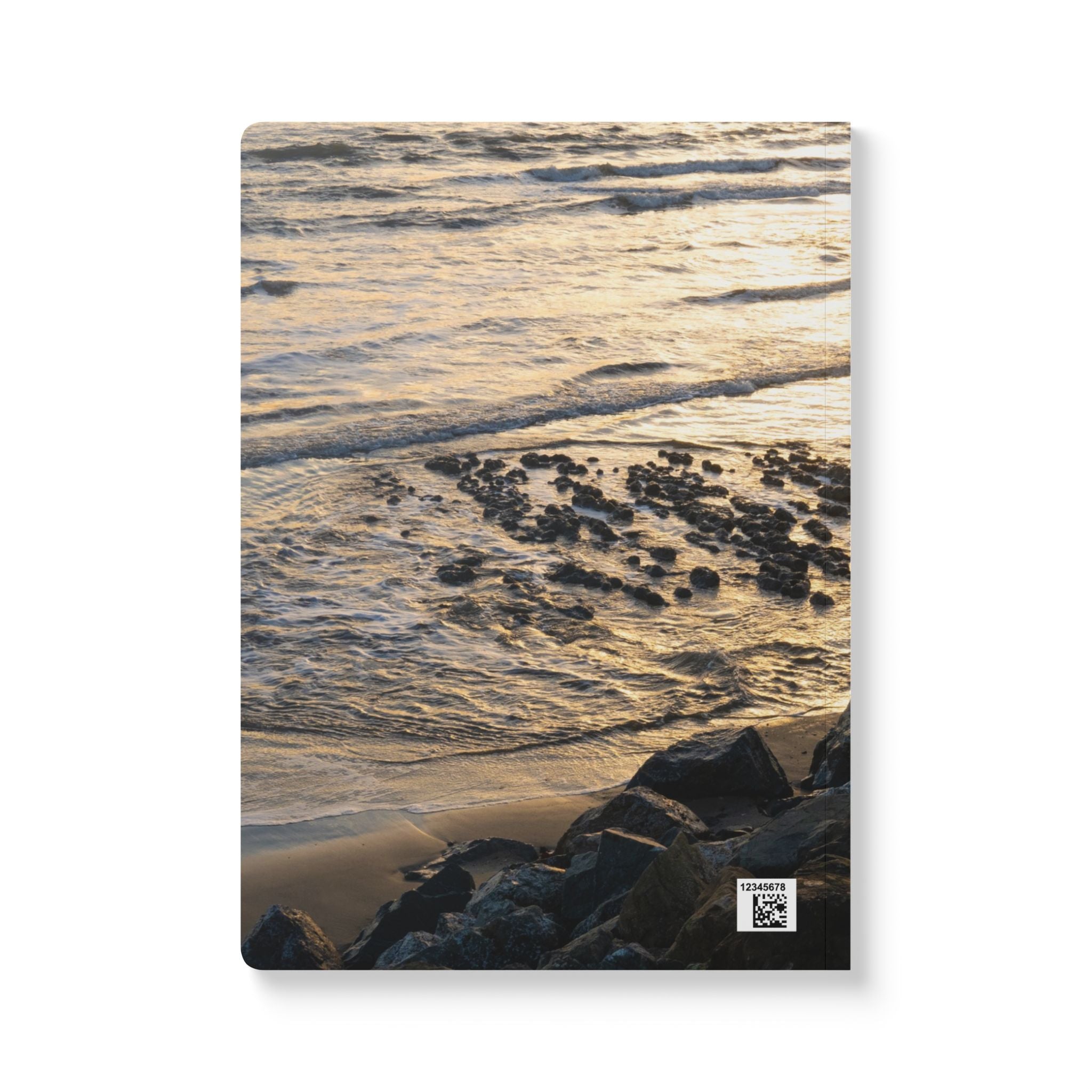Wellness Reflection Journal – Ripples of Serenity – Softcover – Mindful Writing Notebook for Personal Growth & Daily Reflection
