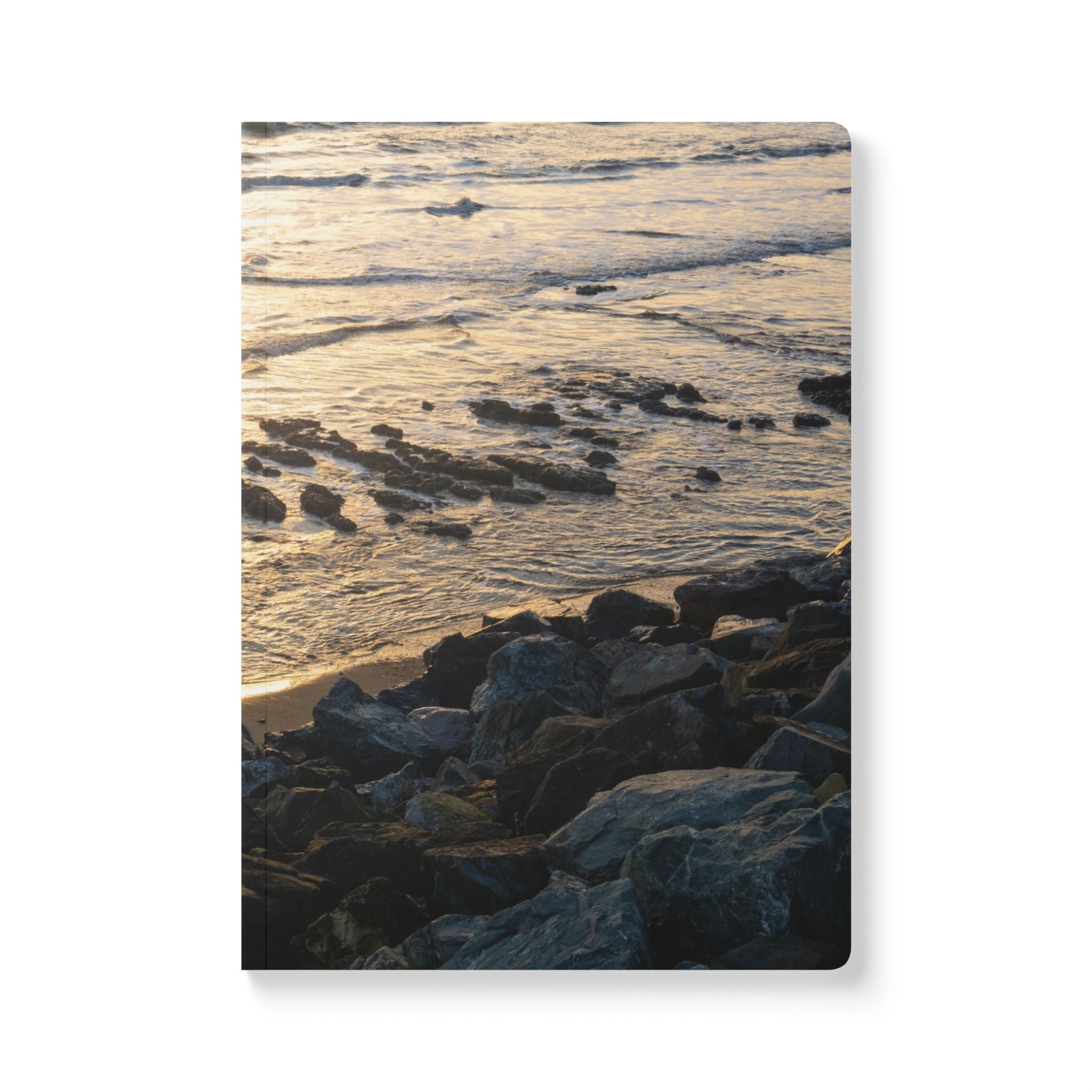 Wellness Reflection Journal – Ripples of Serenity – Softcover – Mindful Writing Notebook for Personal Growth & Daily Reflection