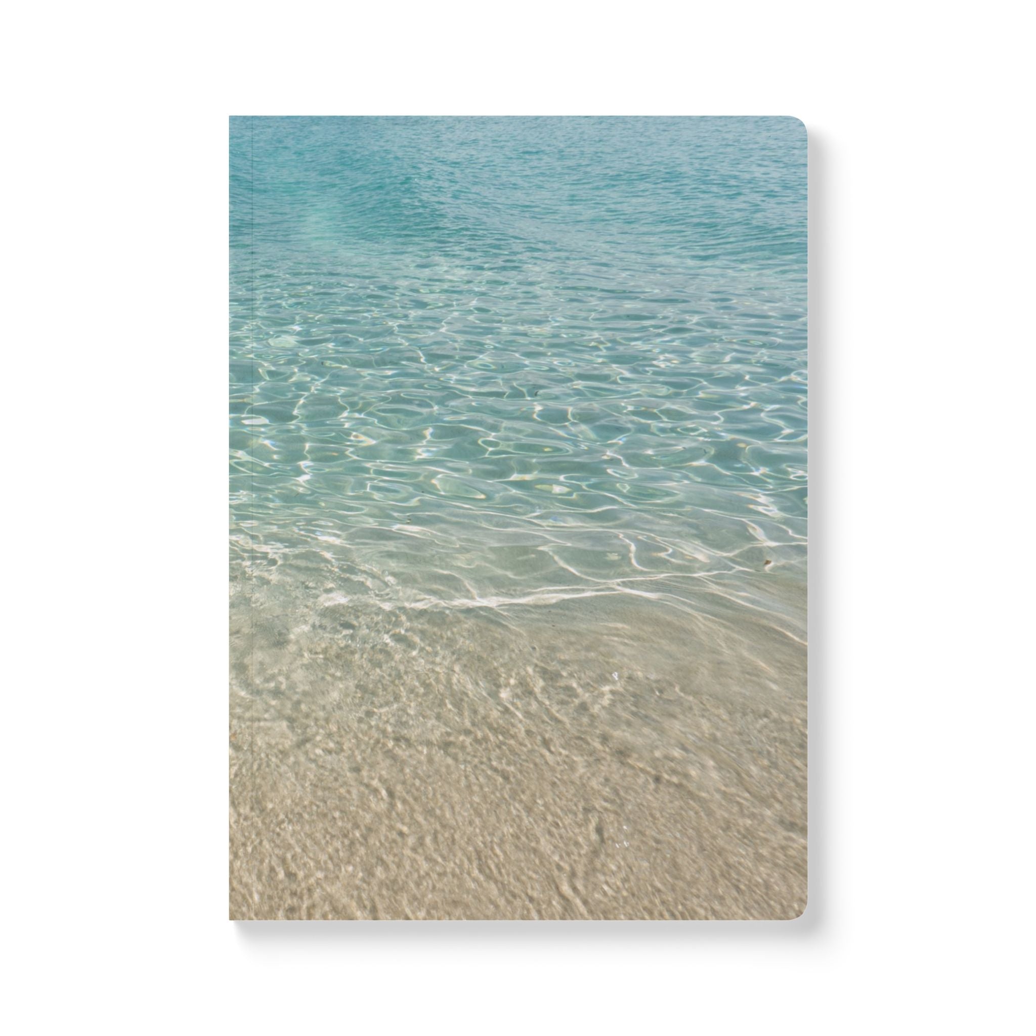 Wellness Reflection Journal – Shimmering Tides of Ecstasy – Softcover – Mindful Writing Notebook for Personal Growth & Daily Reflection