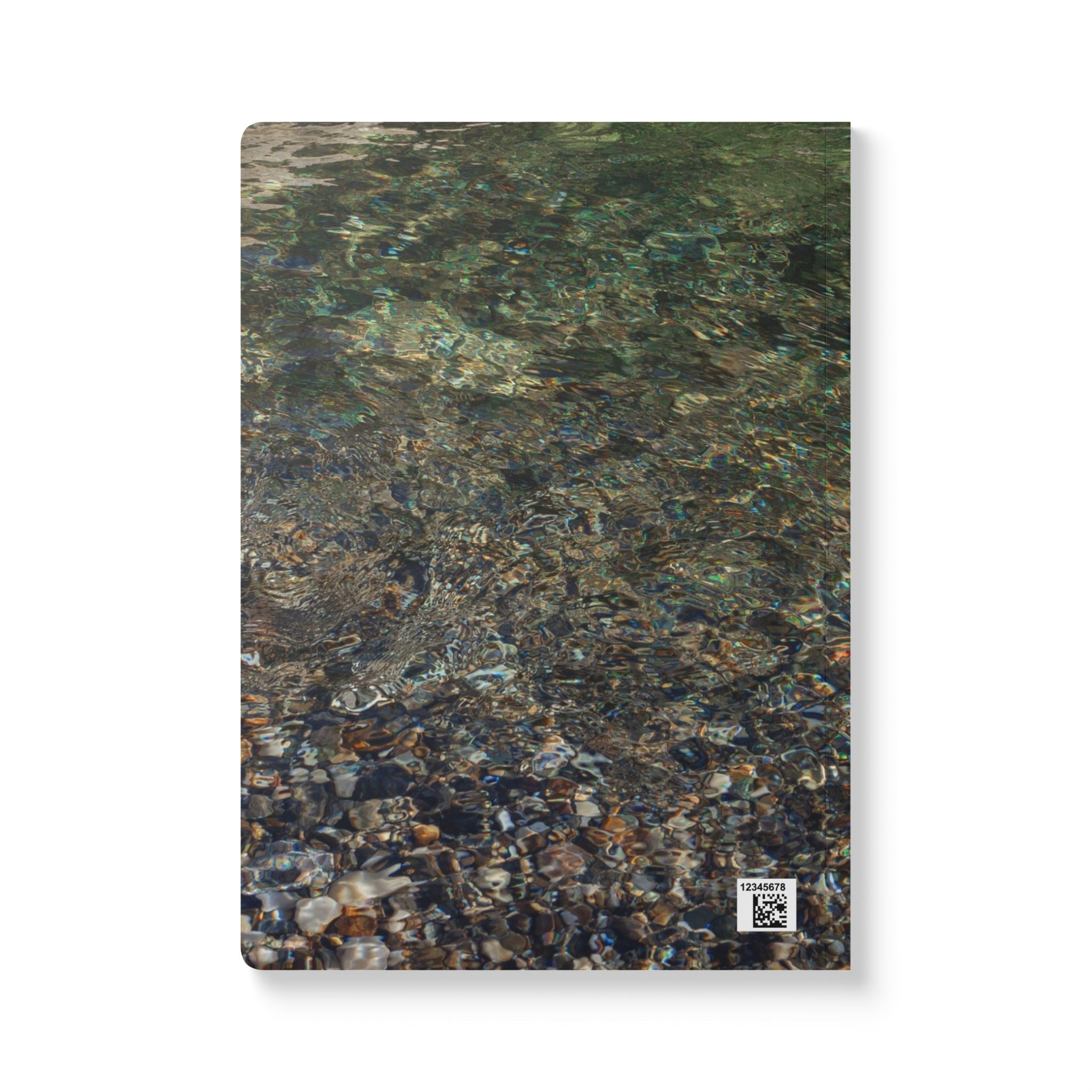 Wellness Reflection Journal – Mosaic Tapestry by the River – Softcover – Mindful Writing Notebook for Personal Growth & Daily Reflection