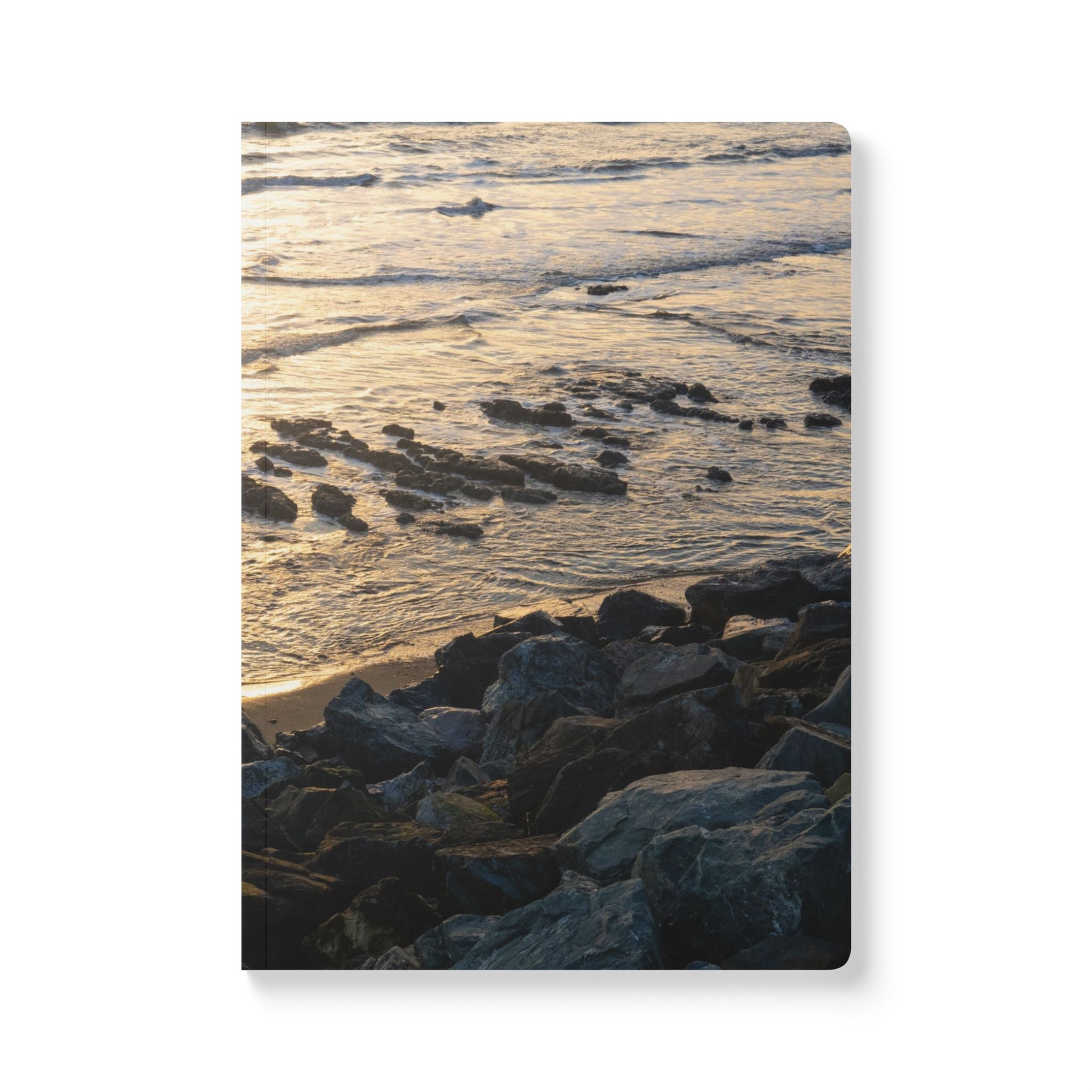 Wellness Reflection Journal – Ripples of Serenity – Softcover – Mindful Writing Notebook for Personal Growth & Daily Reflection