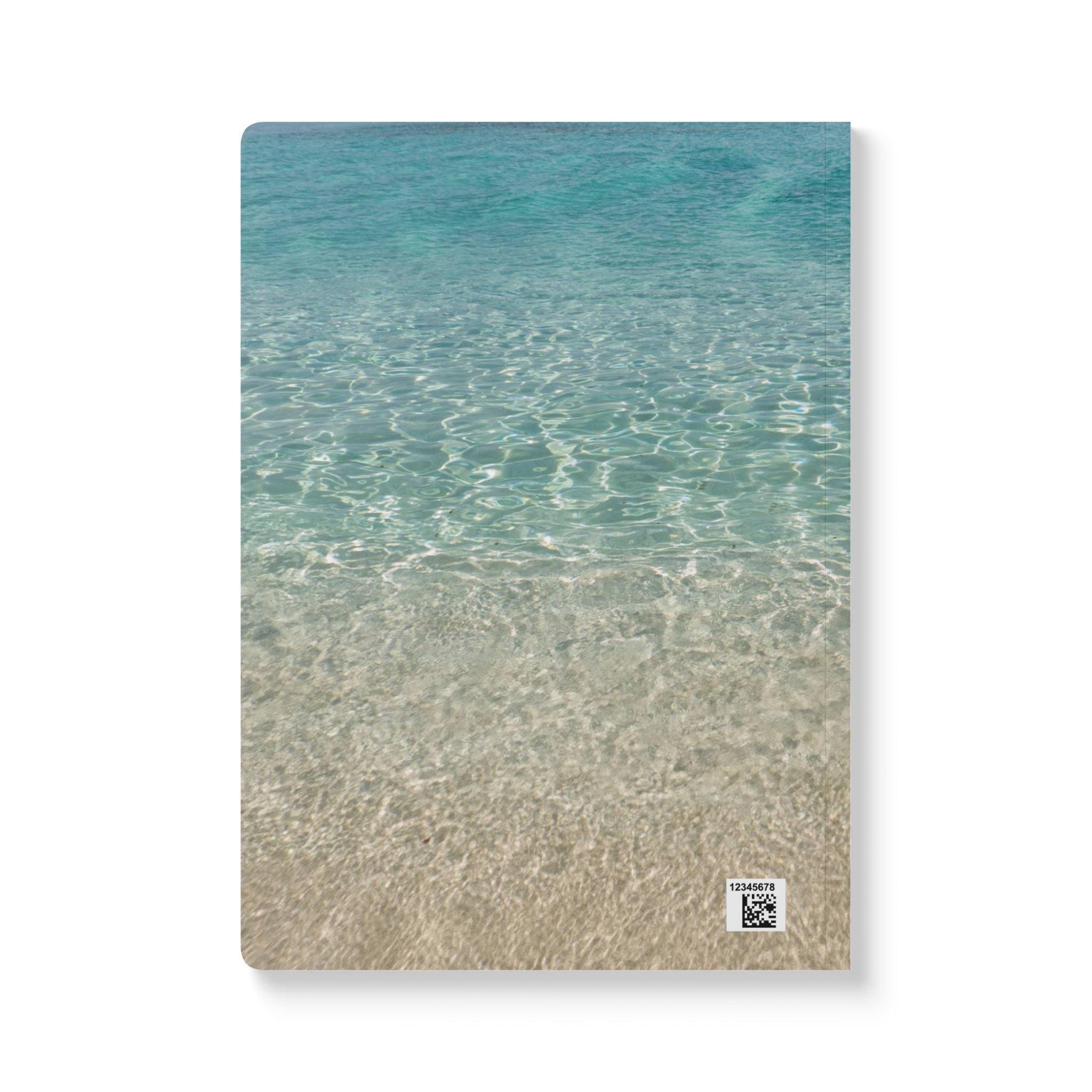 Wellness Reflection Journal – Shimmering Tides of Ecstasy – Softcover – Mindful Writing Notebook for Personal Growth & Daily Reflection