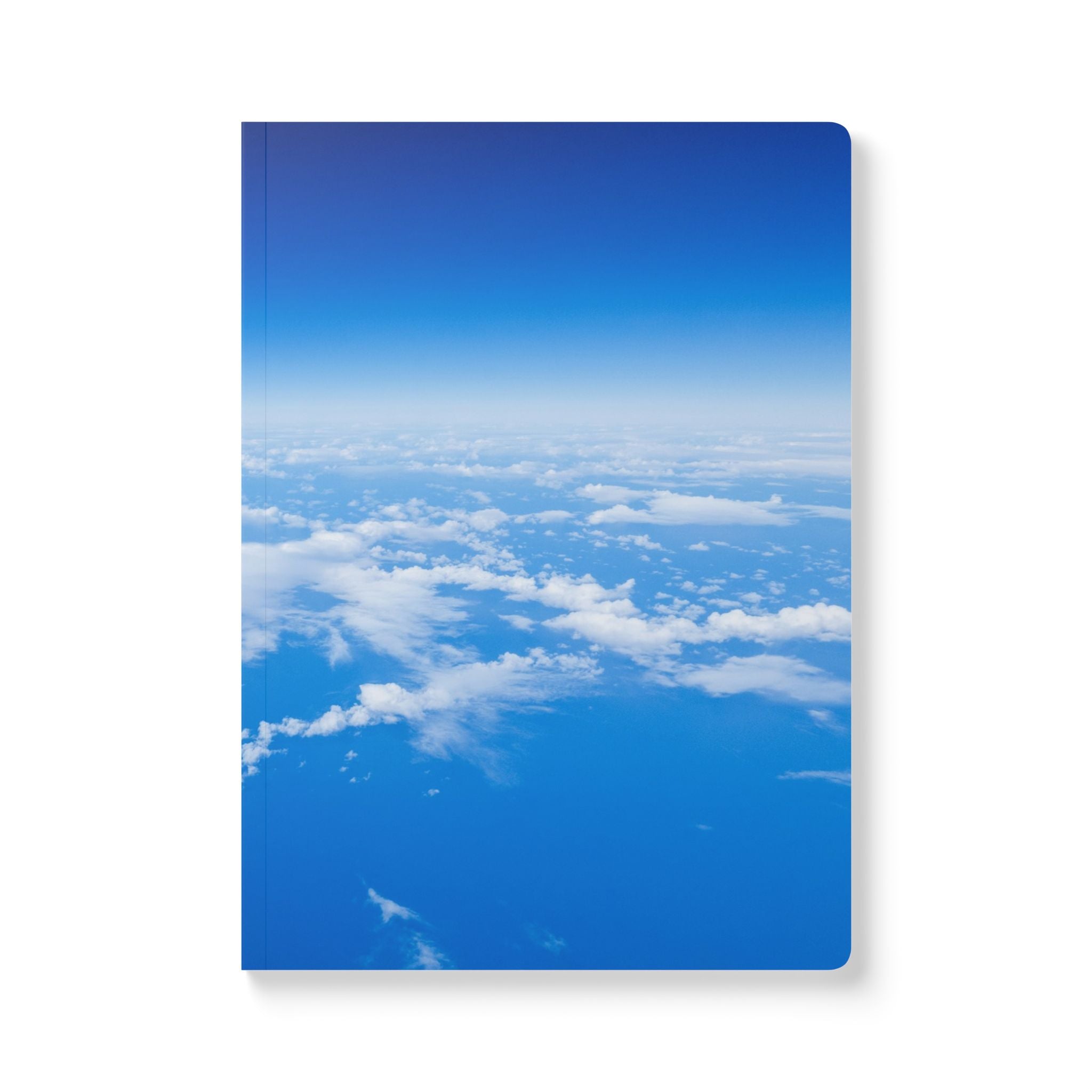 Wellness Reflection Journal – Above the Blue – Softcover – Mindful Writing Notebook for Personal Growth & Daily Reflection